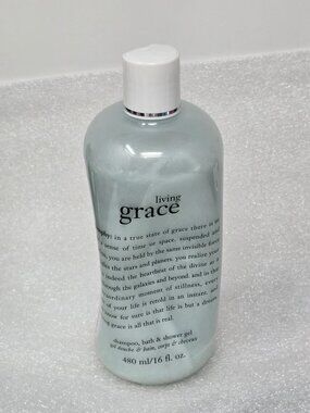 Philosophy Living Grace Shampoo Bath & Shower Gel 16 oz Clean Fresh Scent